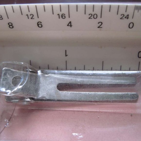 12 Magic Double Prong Silver Metal Hair Styling Clips Pins Secure Section 1 3/4" - Picture 2 of 4